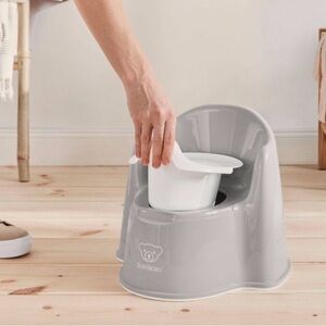 2 BabyBjörn Toddler Potty Chairs Blue & Purple Bundle